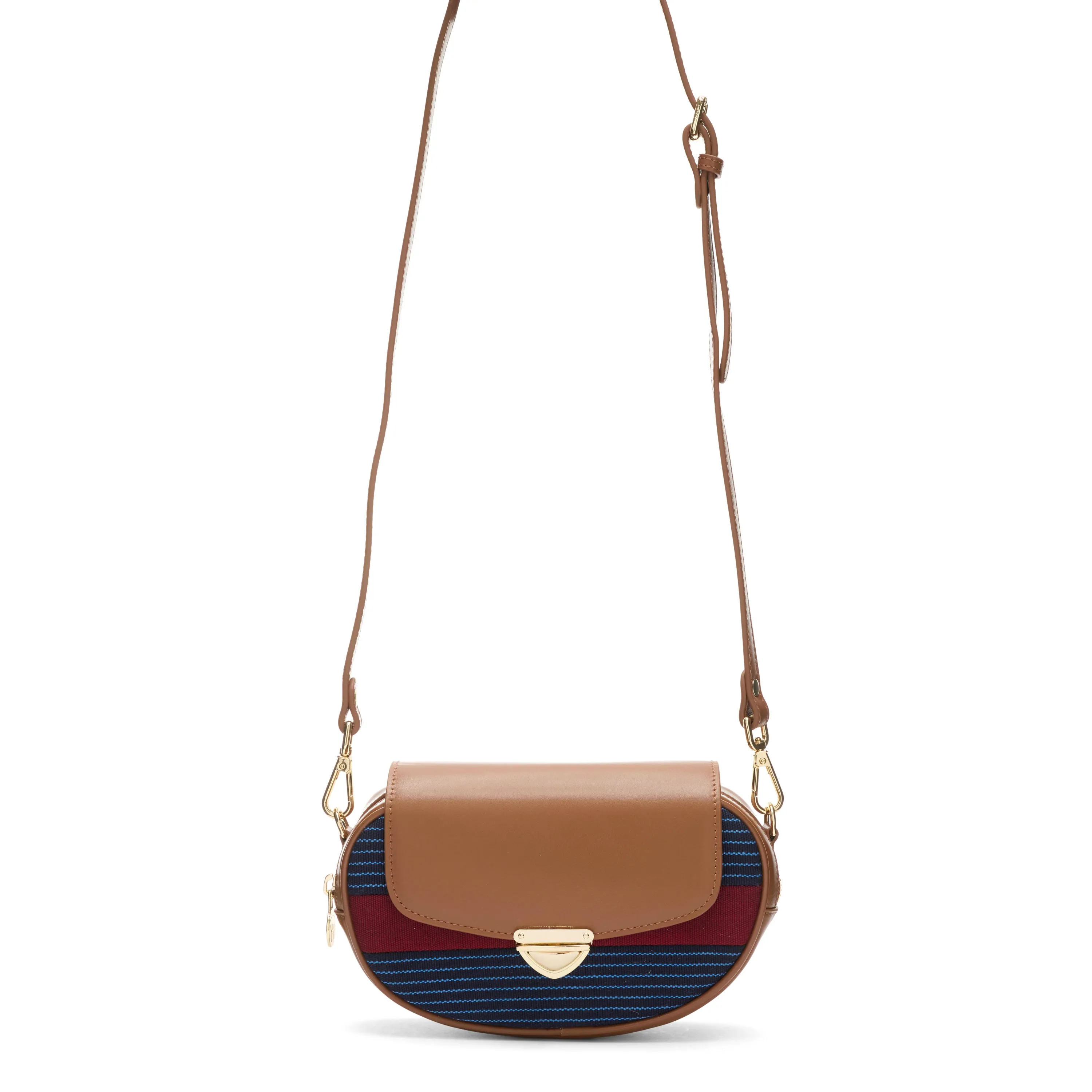 Adunni Belt Bag - Red & Blue