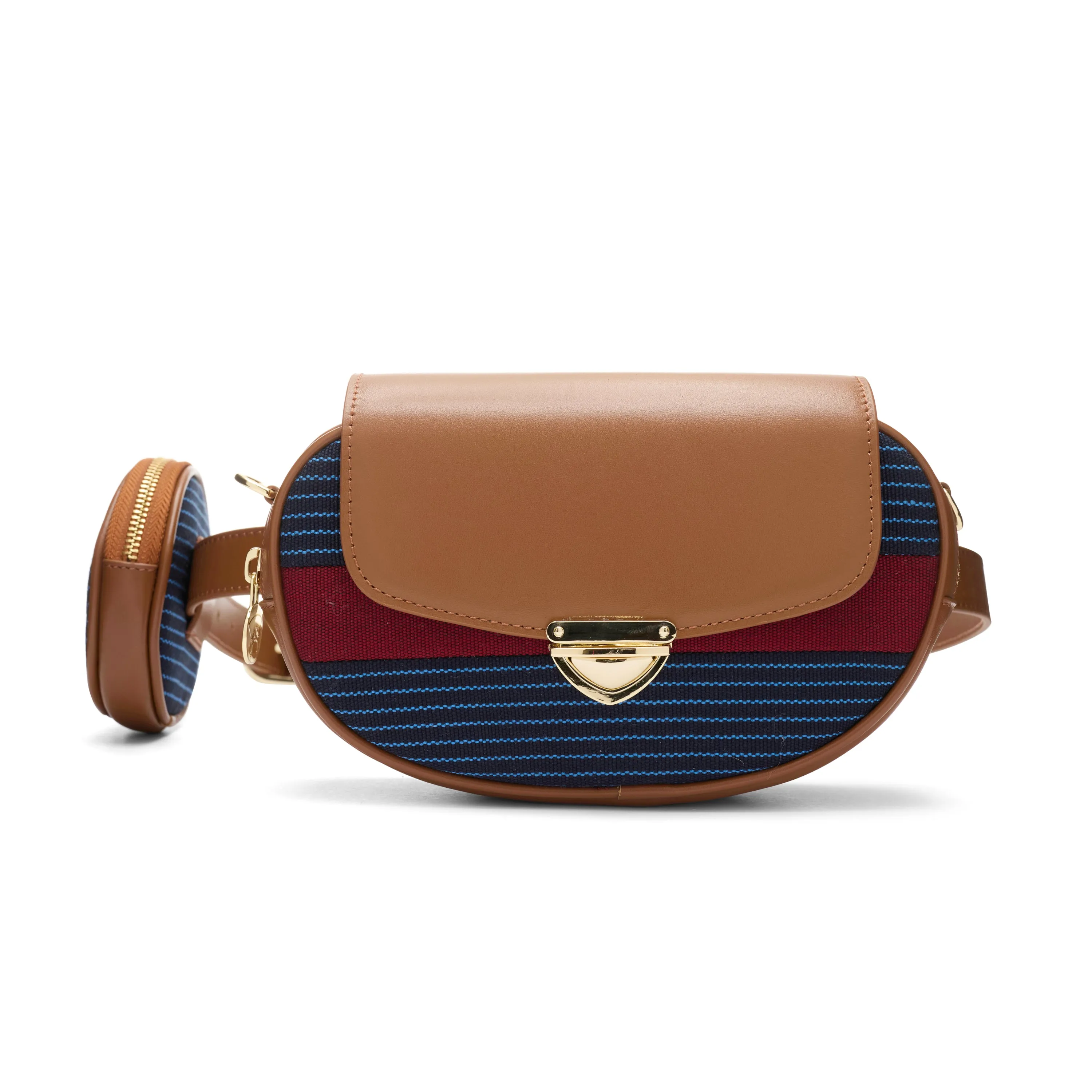 Adunni Belt Bag - Red & Blue