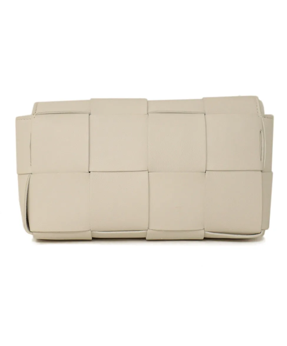 Bottega Veneta White Cassette Belt Bag