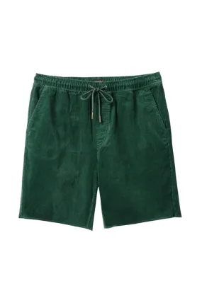 BRIXTON Madrid II Corduroy Shorts Trekking Green Cord