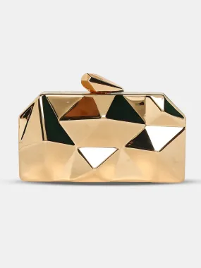 Caprese Nadia Clutch Small Gold