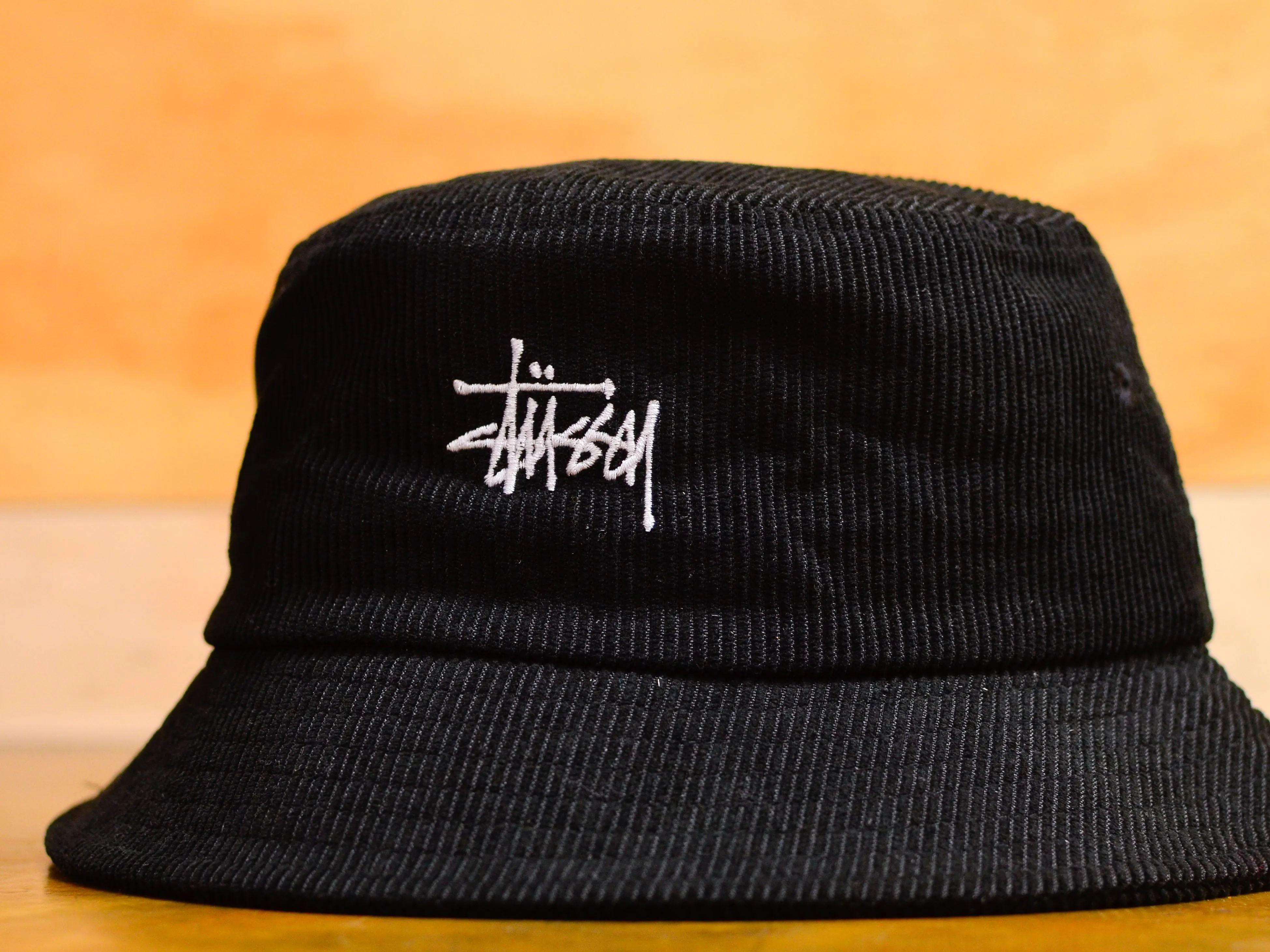 Graffiti Cord Bucket Hat - Black