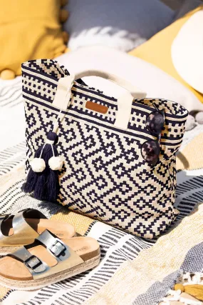 Jacquard Beach Bag