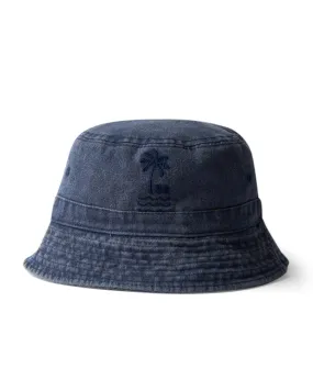 Palm Bucket Hat - Dark Blue