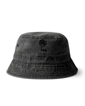 Palm Bucket Hat - Dark Grey