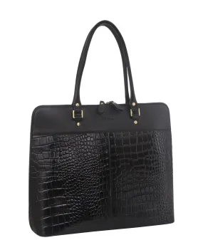 Pierre Cardin Women's  Leather Tote/Laptop Bag PC3279