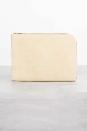 The Laptop Sleeve in Beige