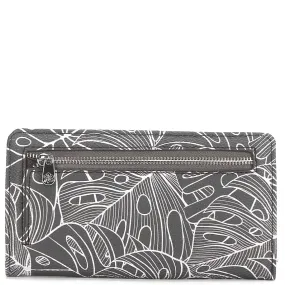 Wallet Teyla Monstera Lines Grey